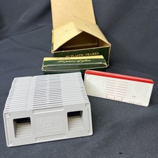 Vintage Stereo Realist Permamounts Slide Mount Kit 20 Frames 40 Glass ST21-11