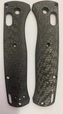 1 Paar Benchmade Bugout 535 Folding Knife 3K Carbon Griff Messerzubehör Skalen 