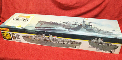 1:72 Modellbausatz Matchbox PK901 HMS Bluebell Flower Class Corvette OVP
