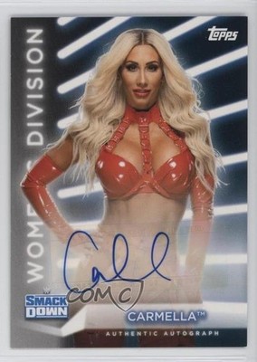 2021 Topps WWE Women's Division Roster /199 Carmella #A-CM Auto 0c2