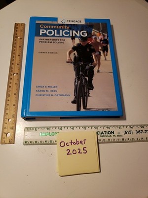 Community Policing: Partnerships - Hardcover 8th Edition 