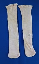 Long Light Pink Doll Rayon Stockings