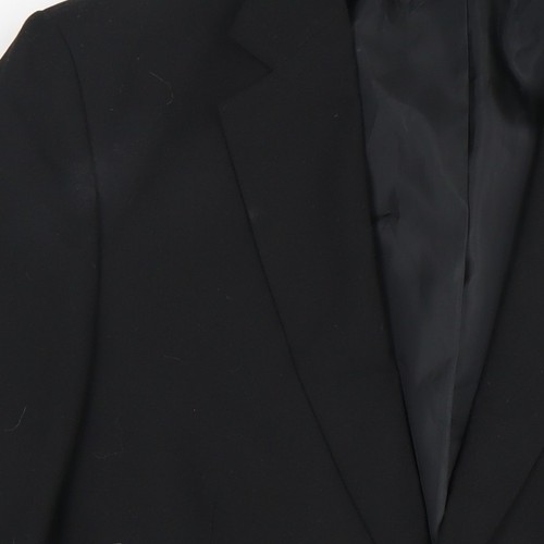 Marks and Spencer Men's Black Blazer, Size 42R Formal Jacket - Picture 6 of 12