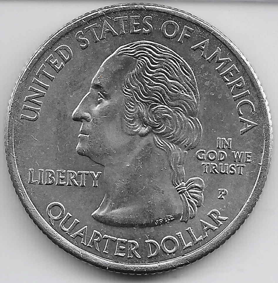 2009 P District of Columbia Quarter Error Doubled Die Reverse DDR FS-801 - Image 2 of 2