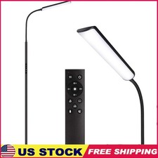 LED Floor Lamp Adjustable Brightness Color Temperature Remote Control Reading US