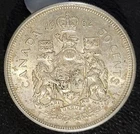 1962 Canada 50 Cent Silver Half Dollar Coin Nice Higher Grade