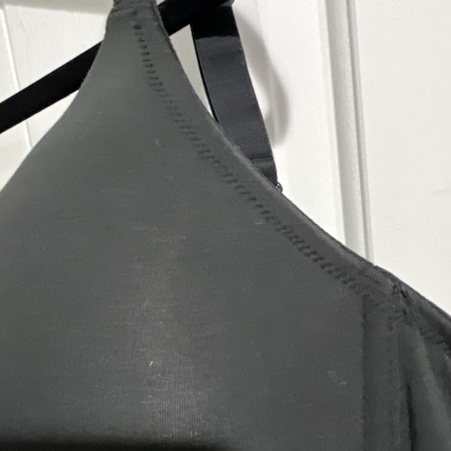 Cacique Bra Full Coverage Lined Underwire Support Plus Lane Bryant Black 48C - Picture 4 of 12