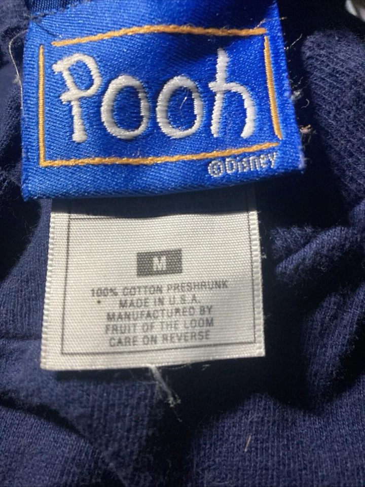 Camiseta De Colección Single Stitch Disney Winnie The Pooh Hecha en EE. UU. Foto 3 de 3