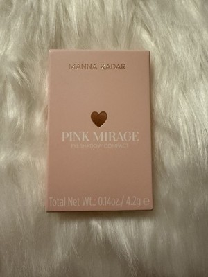 Manna Kadar Pink Mirage Eyeshadow Palette Mini 0.14 oz Brown Compact NEW Sealed