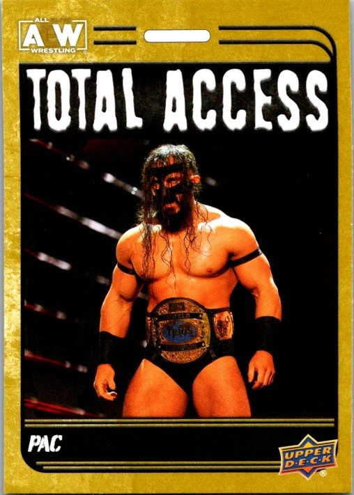 2023 Upper Deck AEW #TA-2 PAC Total Access