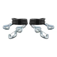 Curt 80136 Safety Cables; 42 in. Length; 3,500 lbs.; Set of 2