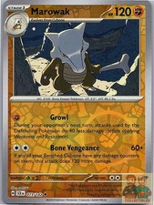 Marowak [Reverse Holo] #73 Prices | Pokemon Stellar Crown
