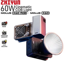 ZHIYUN Molus X60/X60 RGB COB LED Video Light for Studio Photography Video Record