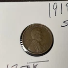 1919 s wheat penny BN  VF Pennie Full Date And Mint