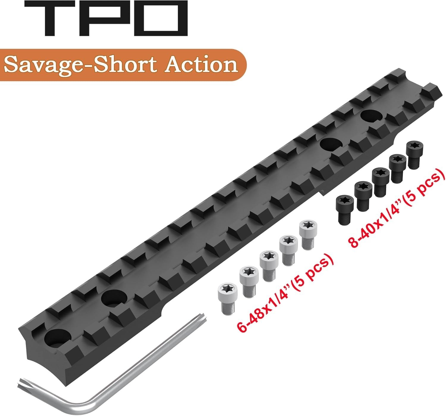 Picatinny Rail Scope Base for Savage 10/11/12/14/16/110 /Short Action Rifles