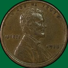 1918 Lincoln Wheat Cent Extremely Fine XF Coin #40927