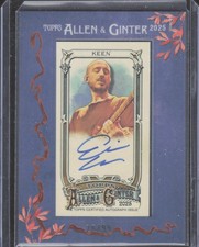 Eric Keen 2025 Allen & Ginter Mini Framed Autographs #MA-EK #/99