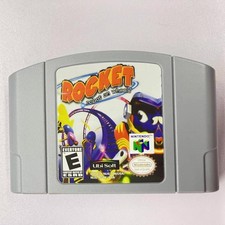 Rocket: Robot on Wheels - Nintendo 64 (N64) Hard to find Limited release