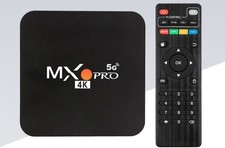 Android TV Box MXQ Pro 4K 5G Smart TV Streamer Player Quad Core WiFi Multimedia