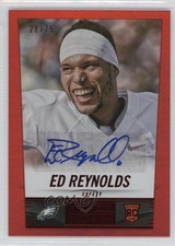 2014 Panini Hot Rookies Rookie Signatures Red 28/75 Ed Reynolds #368 Auto 0l1