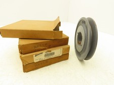 Browning AK51H Single Groove Pulley 4.9"OD A-Belt Split Taper Bushing Lot Of 4