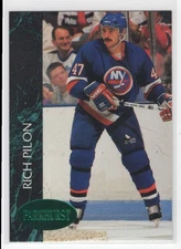 1992-93 Parkhurst Emerald Rich Pilon New York Islanders #490