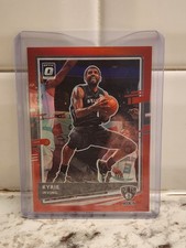 2020-21 Panini Donruss Optic Kyrie Irving Red Prizm 93/99 #101 Nets Mavericks