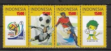 INDONEZJA - kpl. Zestaw - Mistrzostwa Świata w Piłce Nożnej FIFA "Republika Południowej Afryki 2010" - **/MNH