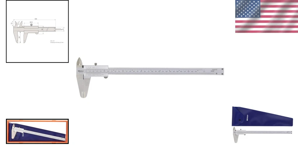 Vernier Caliper Stainless Steel Inch/Metric 0-6" Range Accurate Precision - Image 2 of 4