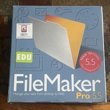 FILEMAKER PRO 5.5 For Mac, New, Sealed