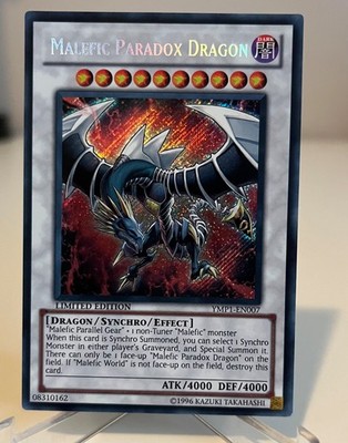 Malefic Paradox Dragon YMP1-EN007 Bonds Beyond Time Limited Edition Light Wear