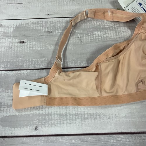Amoena Mastectomy Bra Womens 40D Nude Beige Marlena 2167 Wireless Soft Cup NEW - Picture 10 of 12