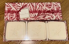 Holiday Soaps Set Of Three 3x5.3 Oz Soaps 15.9 Oz (450 g) Mead In U.S.A.