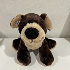 WEBKINZ Mocha Pup No Code Stuffed Animal Toy