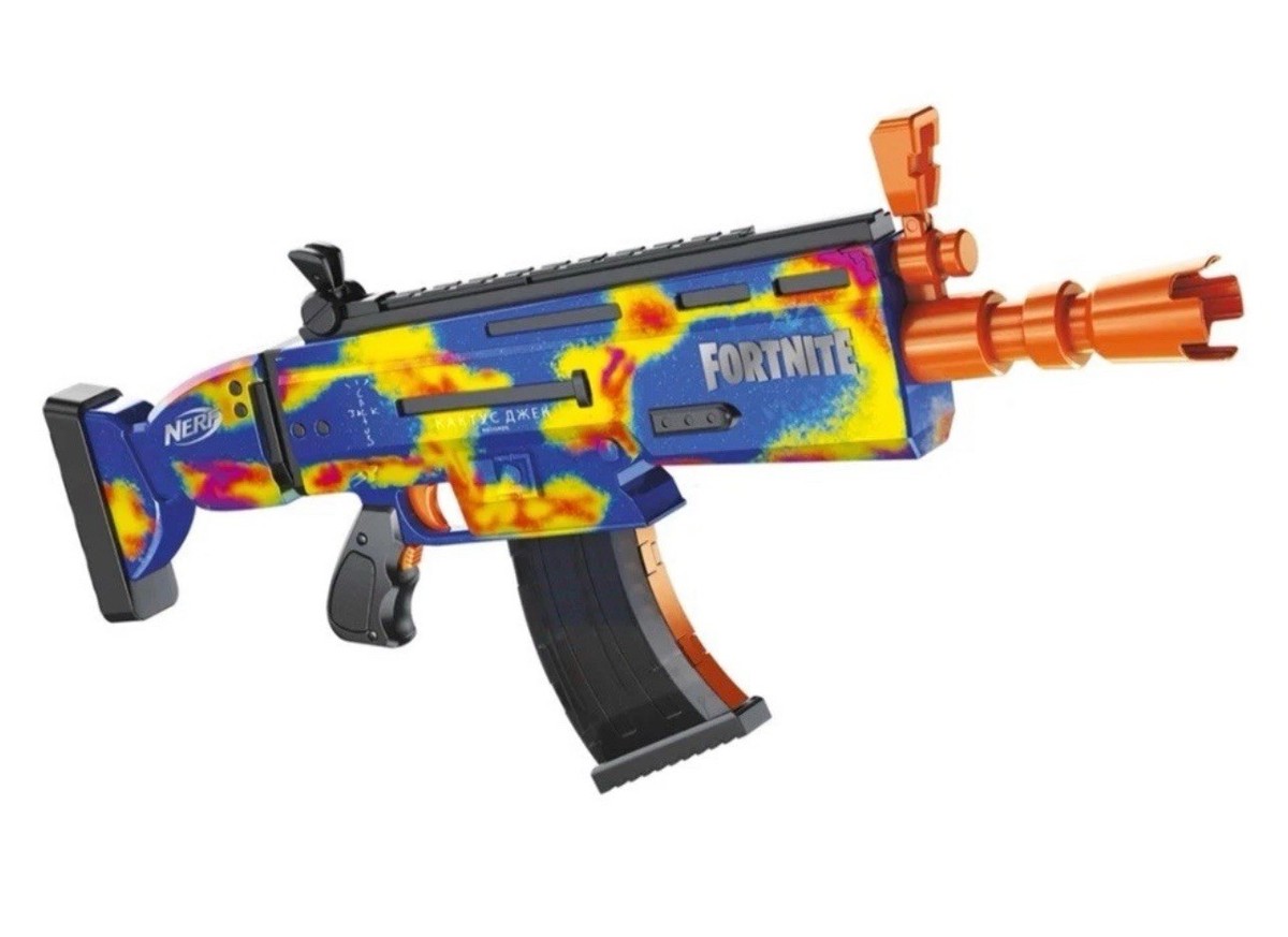 その他 cactus jack FORTNITE NERF DART BLASTER Travis Scott Cactus Jack Fortnite AR-Goosebumps Nerf Elite