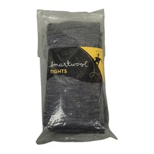 Smartwool Womens The Tight II Wool Base Layer Sz L Gray Heather SW0SW700052 NEW