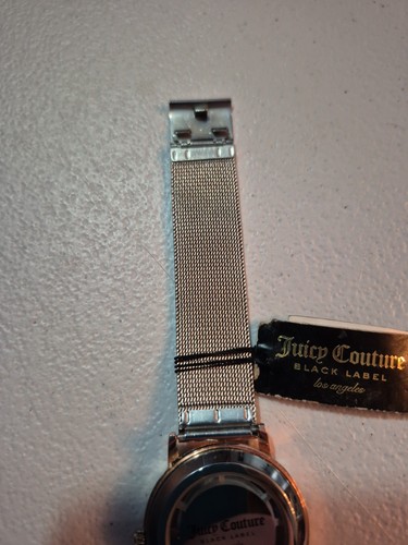 Juicy Couture Black Label Damenuhr Silber/Rose Mesh Edelstahl JC1217 - Bild 6 von 16