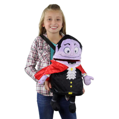 Northlight Animated Vampire Kid's Trick or Treat Halloween Candy Bag Backpack - Picture 2 of 9