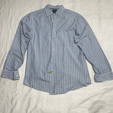 Arizona Shirt Men  s XL Button Down Long Sleeve Shirt Striped Dress Shirt