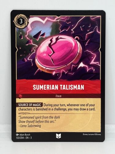 DISNEY LORCANA INTO THE INKLANDS NON FOIL UNCOMMON CARDS - Picture 35 of 54
