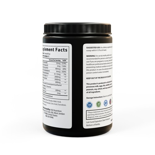 Pre-Workout Supplement, Fruit Punch (204g, 7.1oz) ~ SuppFool ~ barfool - Picture 5 of 5