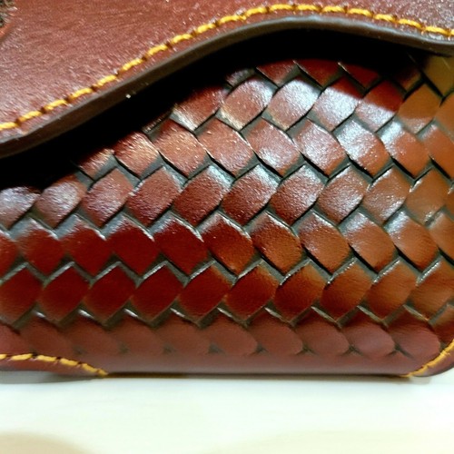 Étui téléphone en cuir Montana West Longhorn étui boucle ceinture. Couleur marron - Photo 4 sur 10