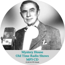 Mystery House Old Time Radio Shows 16 Episodes On MP3 CD