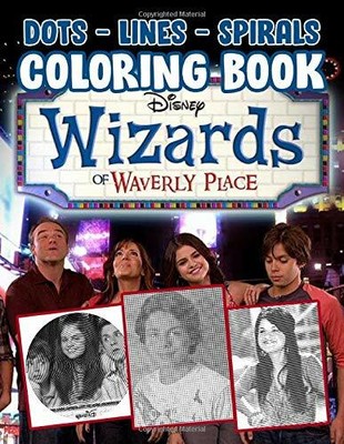 Wizards Of Waverly Place Dots Lines Spirals Coloring Book ...