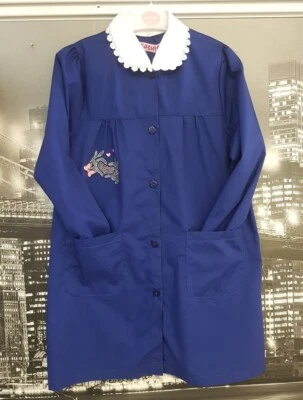 GREMBIULE SCUOLA ELEMENTARE BIMBA - BLU