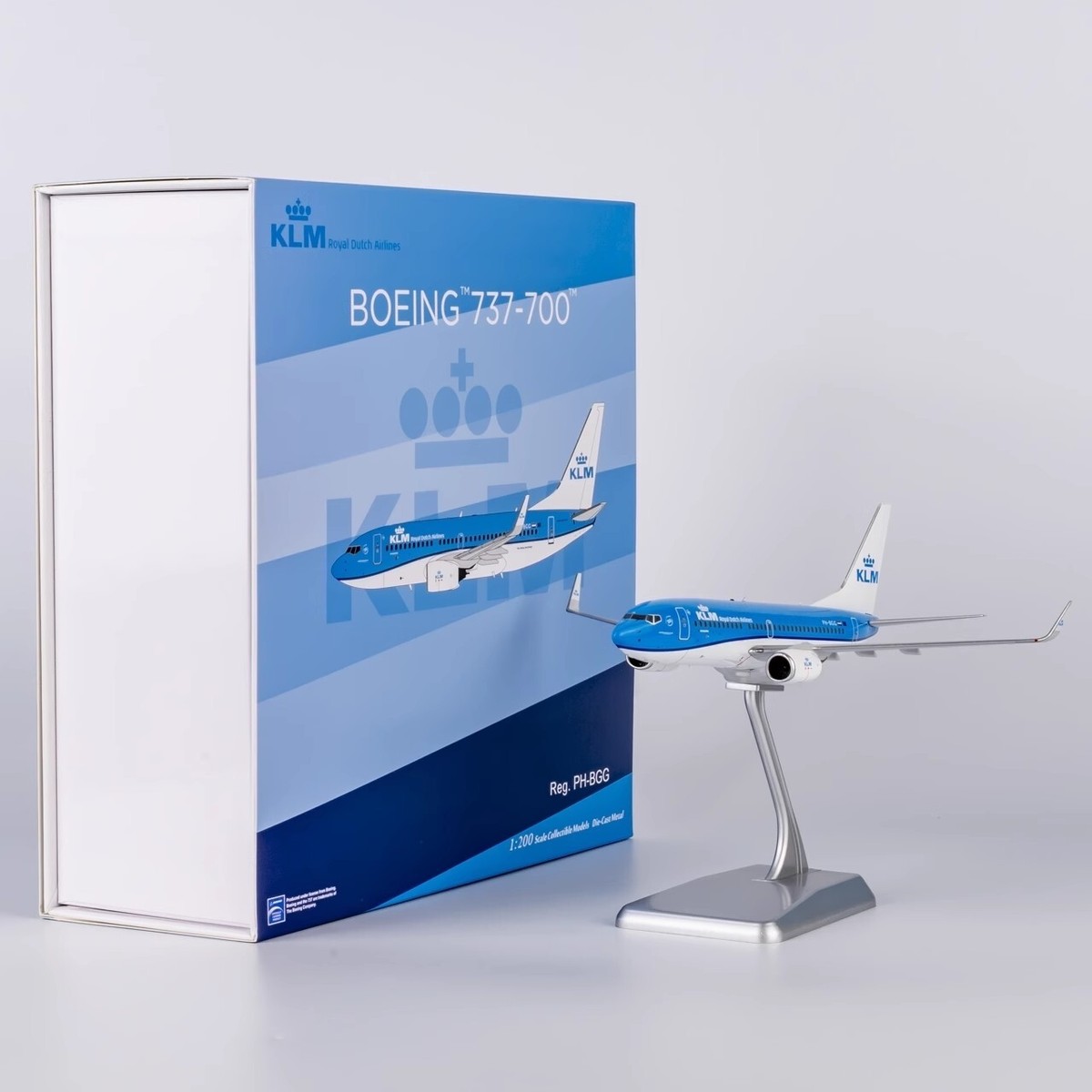 KLMオランダ航空 737-700 PH-BGG 1/200 NG 1/200 KLM Royal Dutch Airlines Boeing 737-700/w PH-BGG