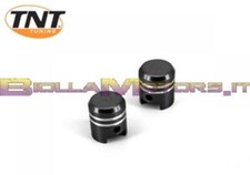 252004 COPPIA TAPPI VALVOLE RUOTA TNT PISTON nero anodizzato