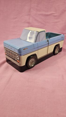 Eurographics 550 Piece Puzzle In Vtg Ford F-100 Pickup Truck Shaped Tin, Pre-own