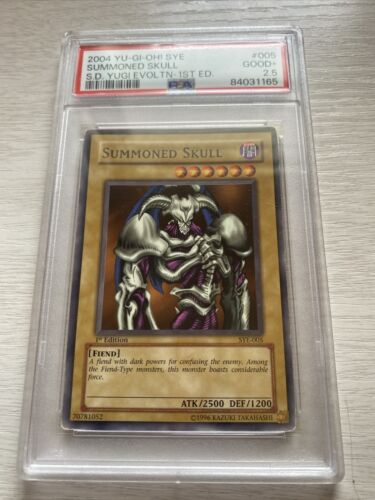 Summoned Skull 1st edition- PSA graded - Picture 1 of 2