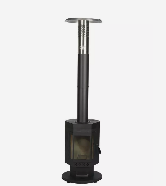FlamePro 7' Dual Propane/ Pellet Patio Heater 75,000 BTU